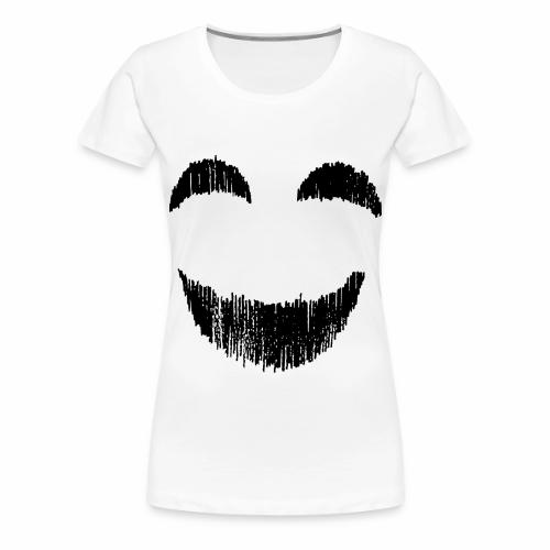 Creepy Monster Nightmare Halloween Face - Women's Premium T-Shirt