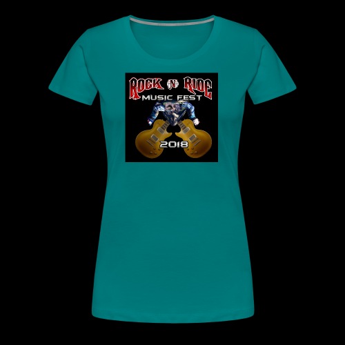 RocknRide Design - Women's Premium T-Shirt