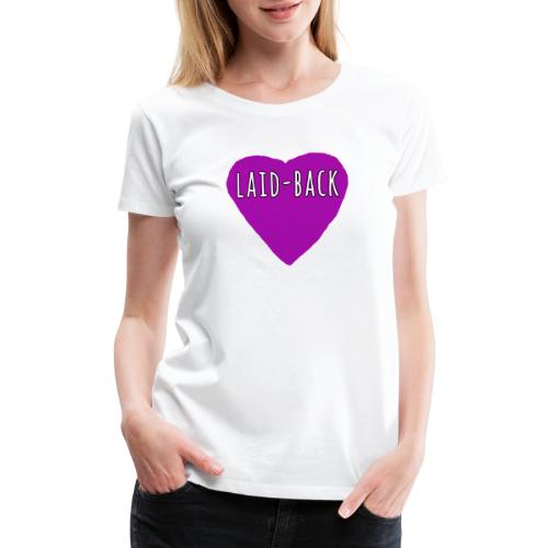 Laid-back Candy Heart - Women's Premium T-Shirt