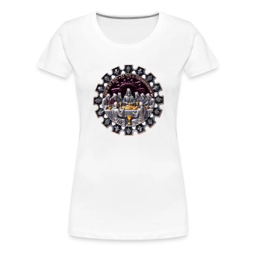 Last Supper Communion T Shirt, Faith Gift - Women's Premium T-Shirt