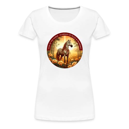 Year of the Horse Guardian T Shirt, Lunar New Year - Women's Premium T-Shirt