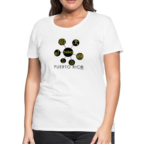 Símbolos Tainos PR - Women's Premium T-Shirt