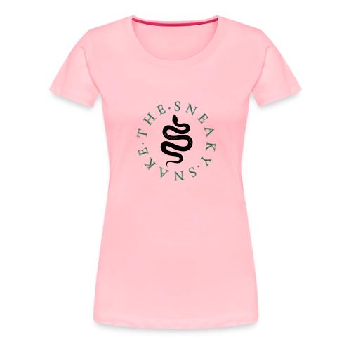 The Sneaky Snake Etsy Shop Logo - Women's Premium T-Shirt