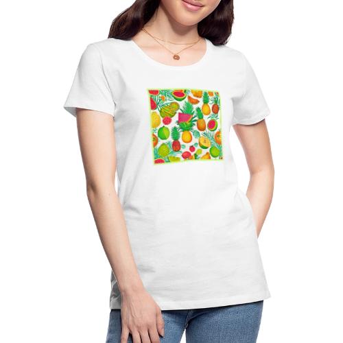 Padaist Tropical Fruits - Women's Premium T-Shirt