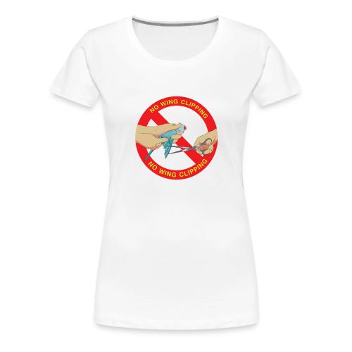 NoWingClipping PNG Logo - Women's Premium T-Shirt