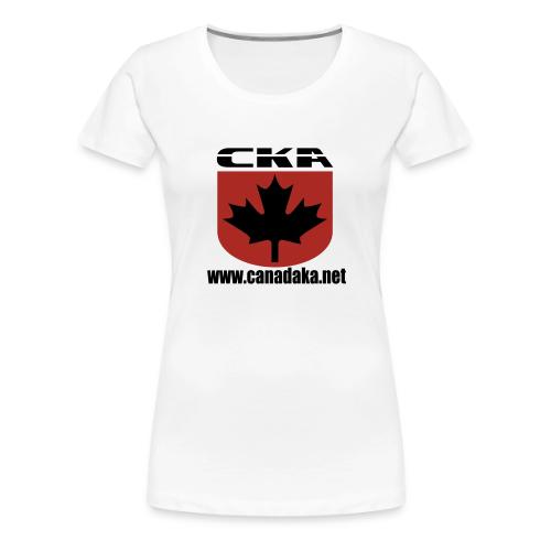 CKA Back 1 - Women's Premium T-Shirt