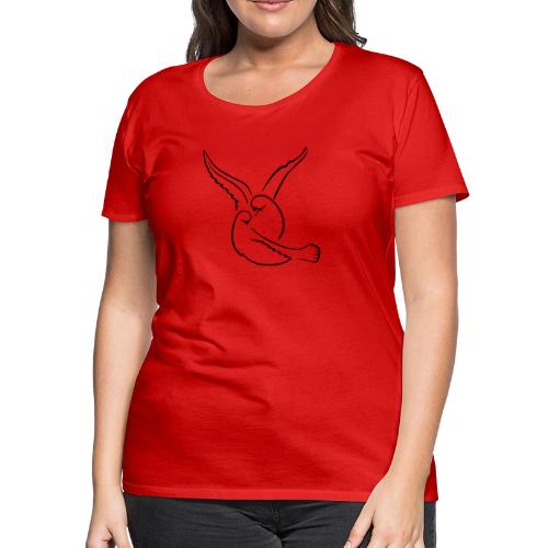 EMBRACED_TURTLEDOVES - Women's Premium T-Shirt