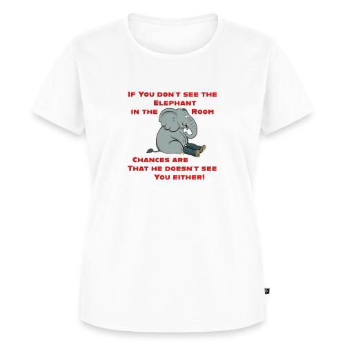 Elephant in the Room Meme - Women's Premium T-Shirt
