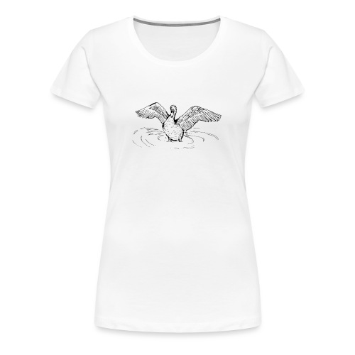 Swan Song- By Stasha Eriksen - Women's Premium T-Shirt
