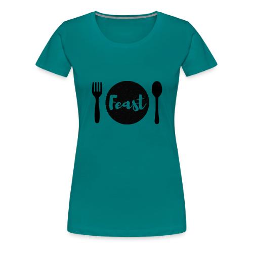 Feast logo - Women's Premium T-Shirt