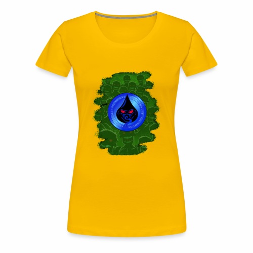 Evil Oil Green - Women's Premium T-Shirt