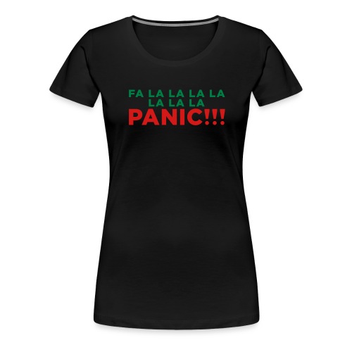 Anxiety Christmas - Women's Premium T-Shirt
