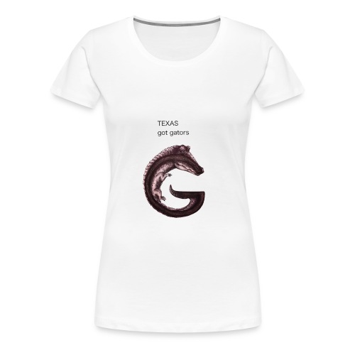 Texas gator - Women's Premium T-Shirt