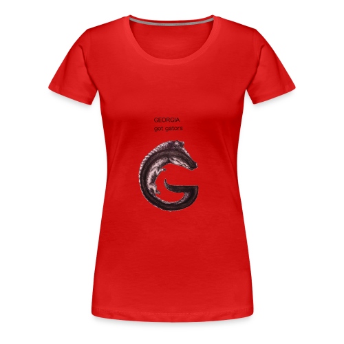 Georgia gator - Women's Premium T-Shirt