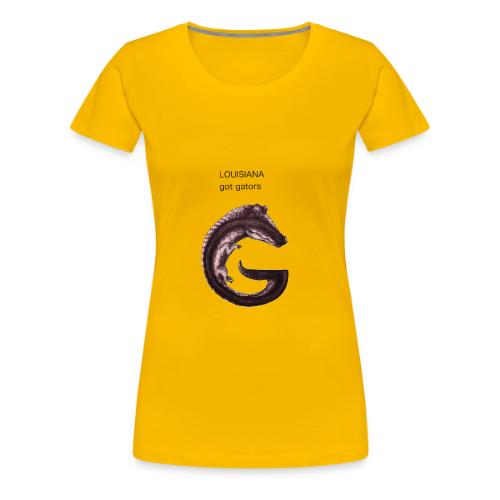 Louisiana gator - Women's Premium T-Shirt