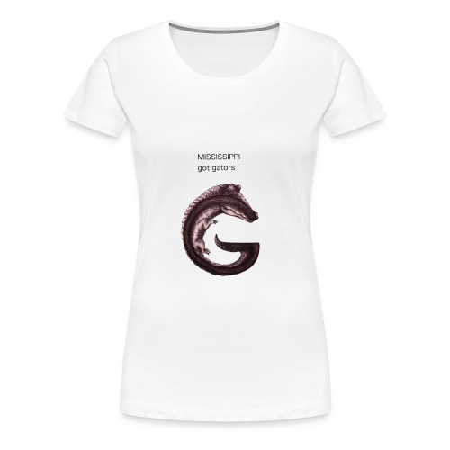 Mississippi gator - Women's Premium T-Shirt