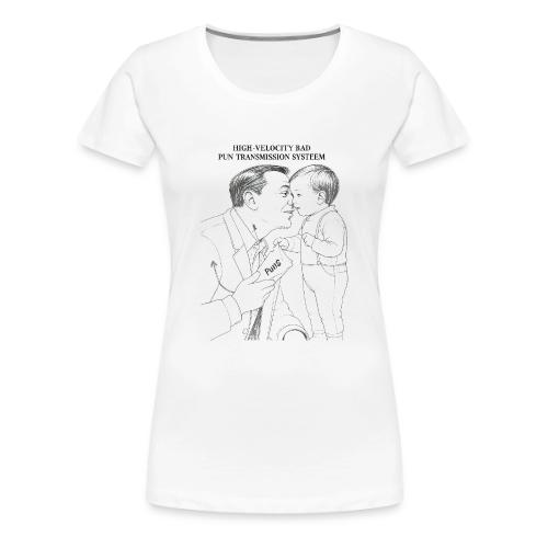 Dad Joke Blueprint T-Shirt - Women's Premium T-Shirt