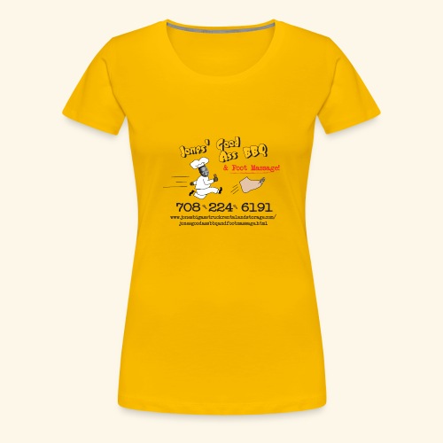 Jones Good Ass BBQ and Foot Massage logo - Women's Premium T-Shirt