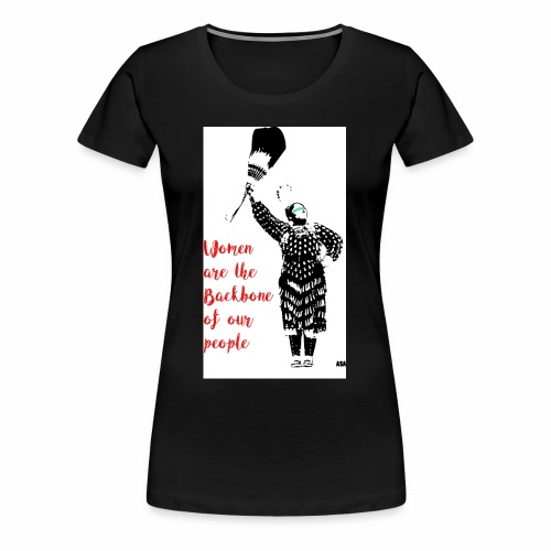 backbone - Women's Premium T-Shirt