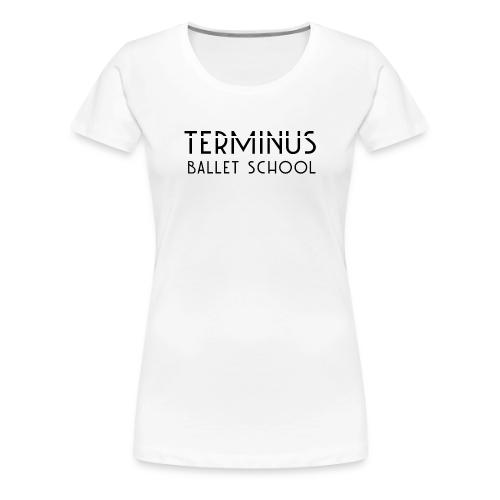 School Logo (black text) - T-shirt premium pour femmes