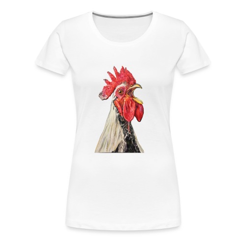 Crowing Rooster, Julio - Women's Premium T-Shirt