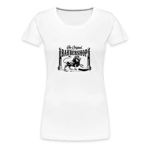 The Original Barbershop - Women's Premium T-Shirt