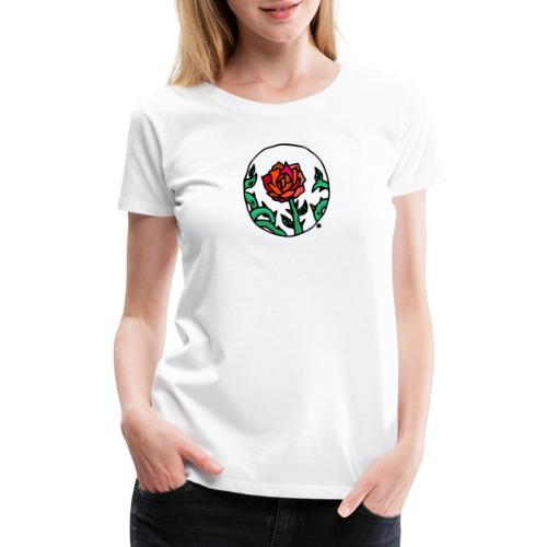 Rose Cameo - Women's Premium T-Shirt