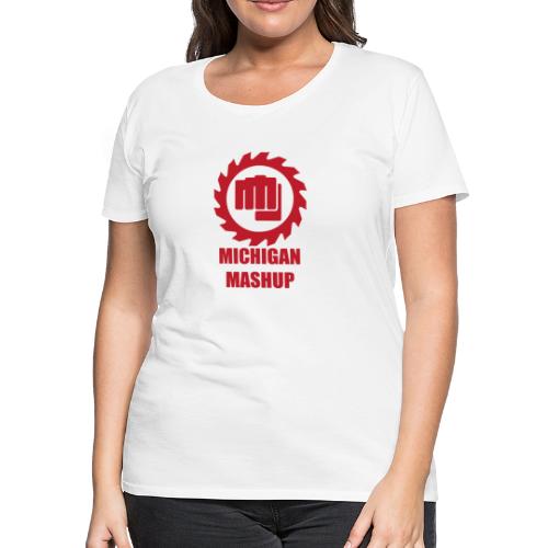 Michigan Mashup Logo - Women's Premium T-Shirt