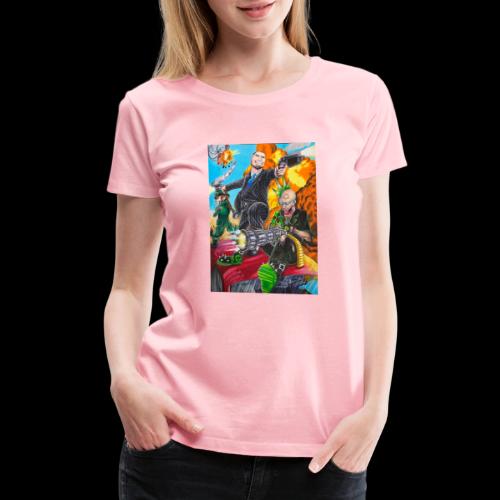 Me and the Boys Making Noise - Women's Premium T-Shirt