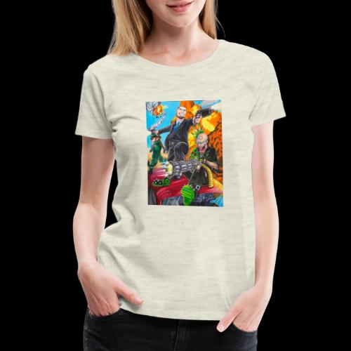 Me and the Boys Making Noise - Women's Premium T-Shirt