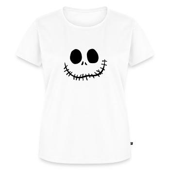 jack o'lantern - Women's Premium T-Shirt - white - Front - AI Model Female 180 light (180cm)