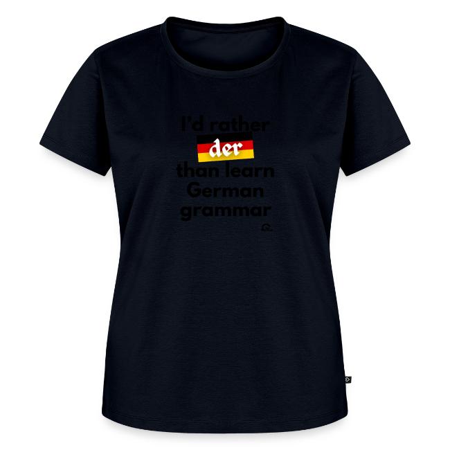 I'd rather "der"