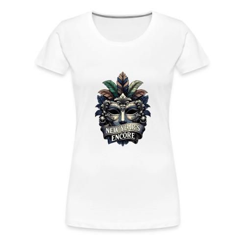 Masquerade Mask T-Shirt - Women's Premium T-Shirt