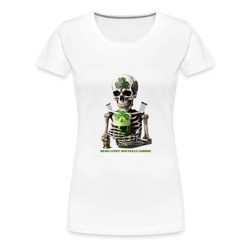 Eternal Stout Skeleton Graphic Tee - Women's Premium T-Shirt