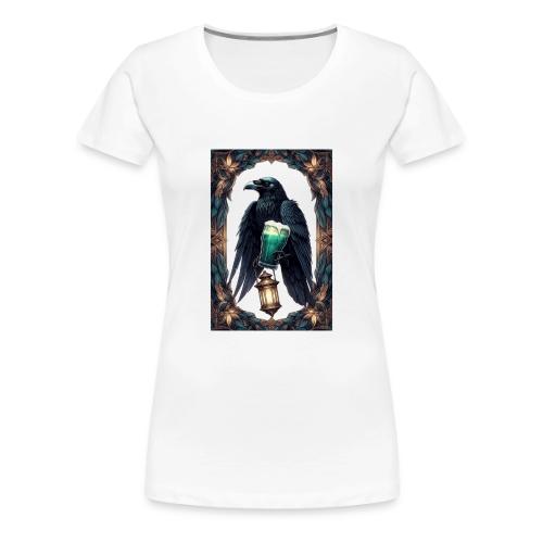 Pint of No Regrets Just Shenanigans Raven T-Shirt - Women's Premium T-Shirt