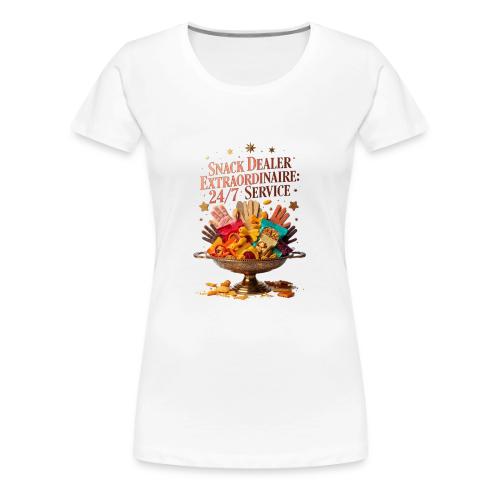 Snack Dealer Extraordinaire Tee, Mum Gift - Women's Premium T-Shirt