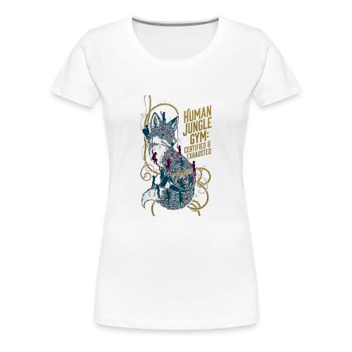 Human Jungle Gym Fox Tee - Women's Premium T-Shirt