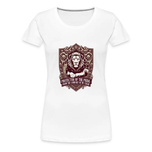 Protector of the Pride T Shirt, Sarcastic Dad Gif - Women's Premium T-Shirt