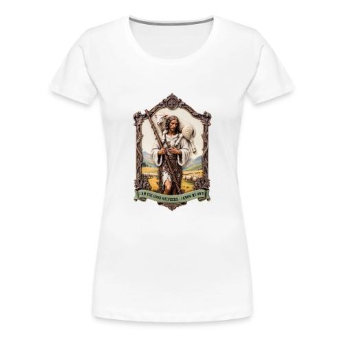 I Am The Good Shepherd T Shirt, Christian Gift - Women's Premium T-Shirt