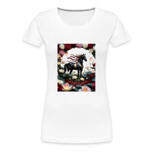 Year of the Horse Harmony T Shirt, Lunar New Year - Women's Premium T-Shirt