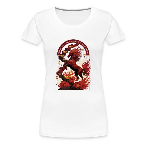 Year of the Horse Rise T Shirt,Lunar New Year Gift - Women's Premium T-Shirt