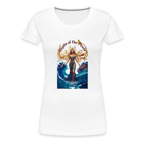 Women’s Day Tidal Sovereign T Shirt, Gift for Wife - Women's Premium T-Shirt