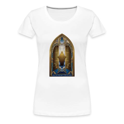 Easter Peace Be With You Locked Doors T Shirt,Gift - Women's Premium T-Shirt