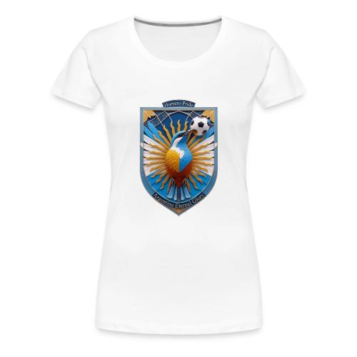 Argentina Hornero Soccer T Shirt, Football Gift - Women's Premium T-Shirt
