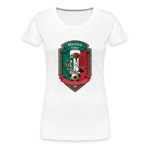 Mexico Eagle Valor T-Shirt, Pride Badge Gift - Women's Premium T-Shirt