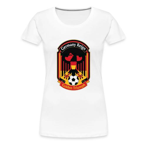 Germany Eagle Reign T-Shirt, German Flag Gift - Women's Premium T-Shirt