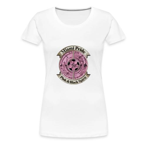 Miami Pride T Shirt, Soccer City Pride Gift - Women's Premium T-Shirt