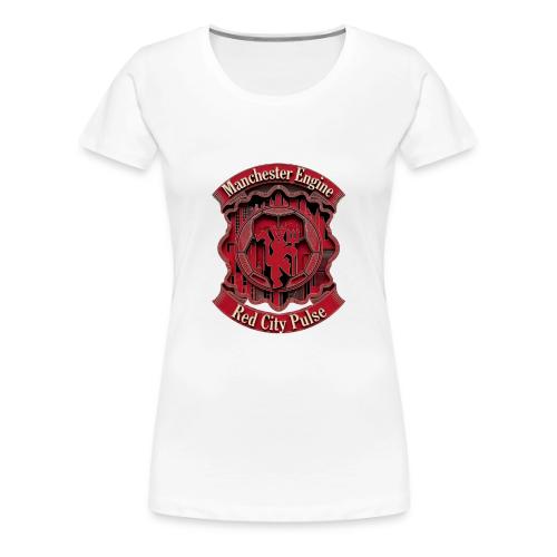 Red Manchester T Shirt, Red Soccer City Pride Gift - Women's Premium T-Shirt