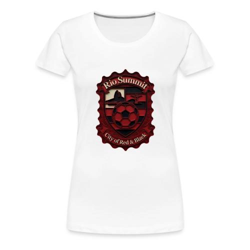 Flamengo Scarlet Summit T-Shirt, Football Gift - Women's Premium T-Shirt