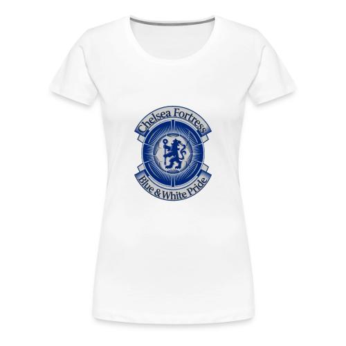 Chelsea Fortress T Shirt, Soccer City Pride Gift - Women's Premium T-Shirt